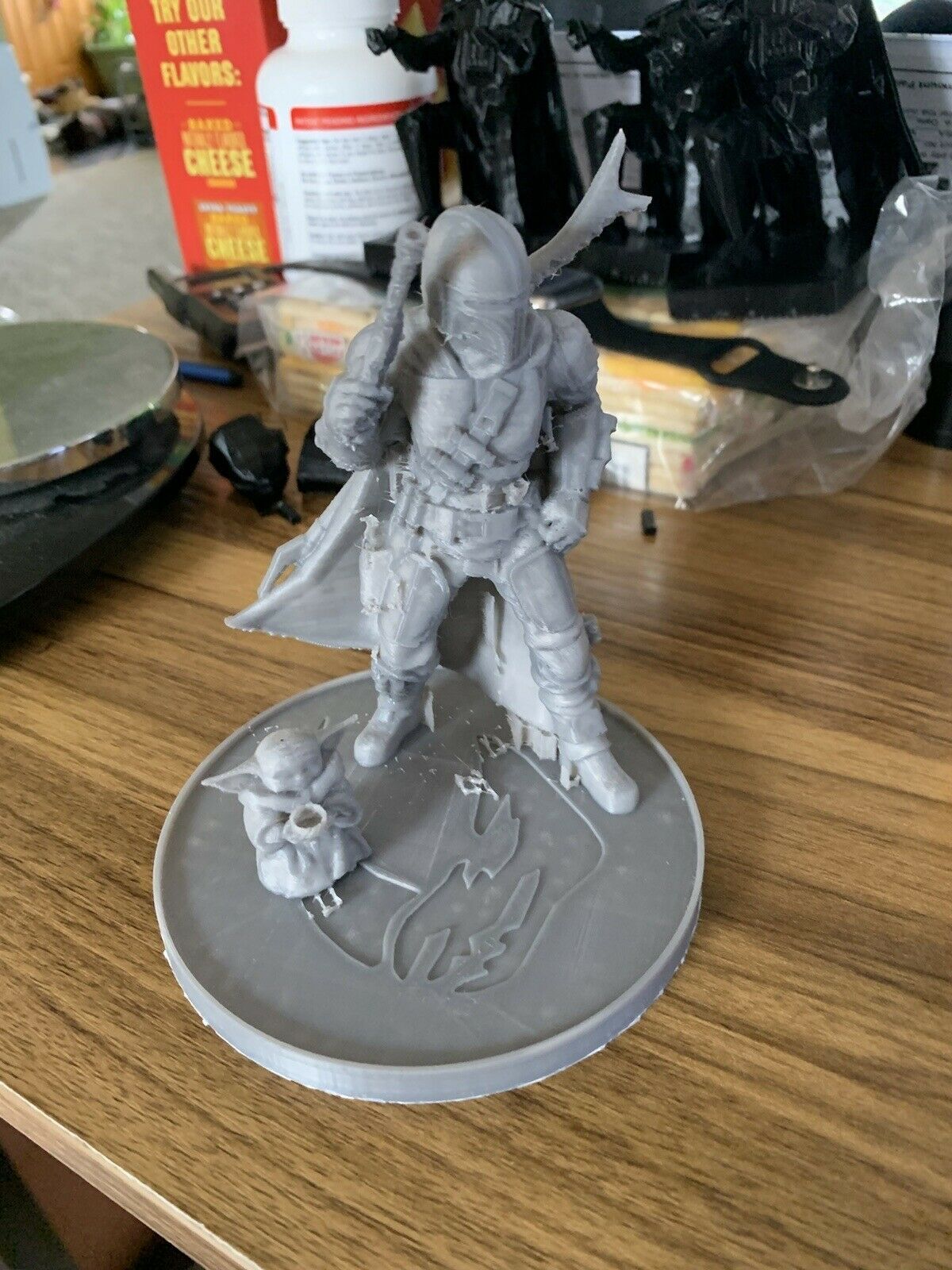 Star Wars The Mandalorian  3D Printed Figure 4 inches