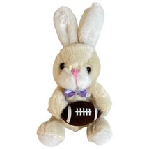 Dan Dee Collectors Choice Easter Bunny Rabbit Plush With Football Stuffed Animal - $6.88