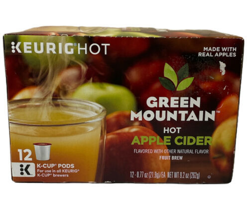 Green Mountain Hot Apple Cider K-Cup 12 