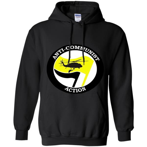 Image of Anti-Communist Action - Alt-Right Anti-Antifa T-Shirt Hoodie