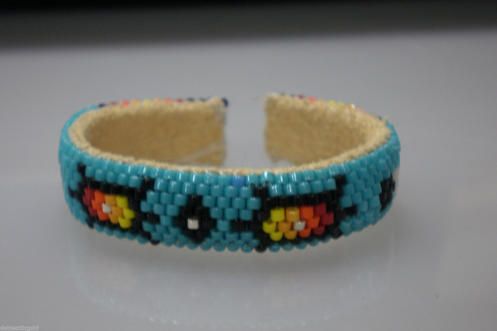 Cherokee Beaded Dog Collar