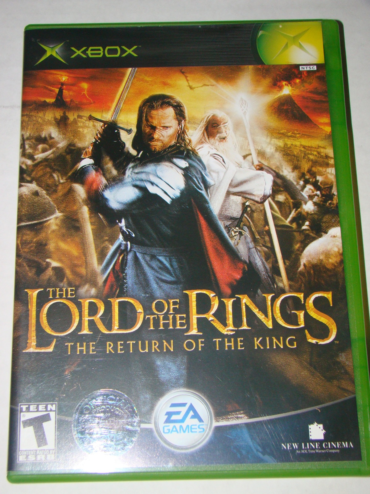 XBOX - THE LORD OF THE RINGS - THE RETURN OF THE KING (Complete with ...