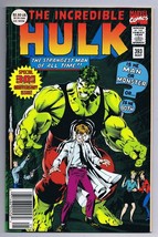 Incredible Hulk #393 Green Foil Cover ORIGINAL Vintage 1992 Marvel Comics image 1