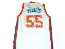Vakidis #55 Flint Tropics Semi Pro Movie Basketball Jersey White Any Size image 2