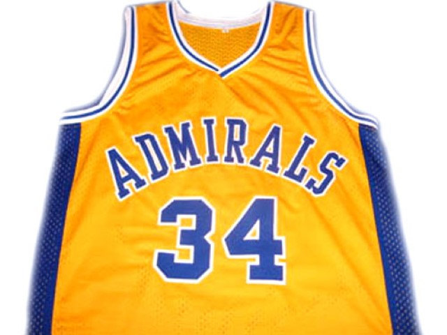 Kevin Garnett #34 Admirals High School Basketball Jersey Yellow Any Size