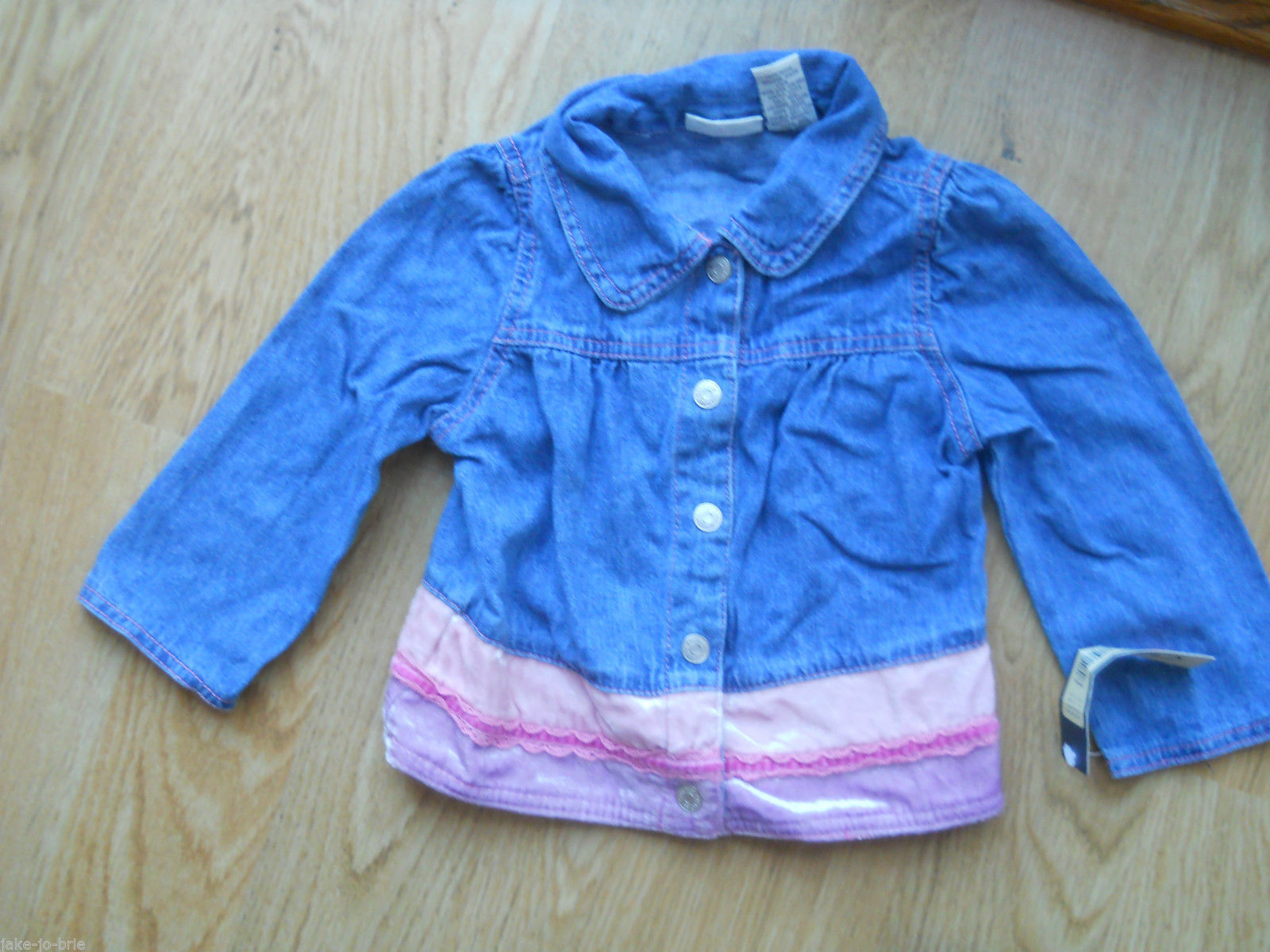 Cherokee Girls Shirt Sizes M 7//8 NWT Blue /& White Tie front