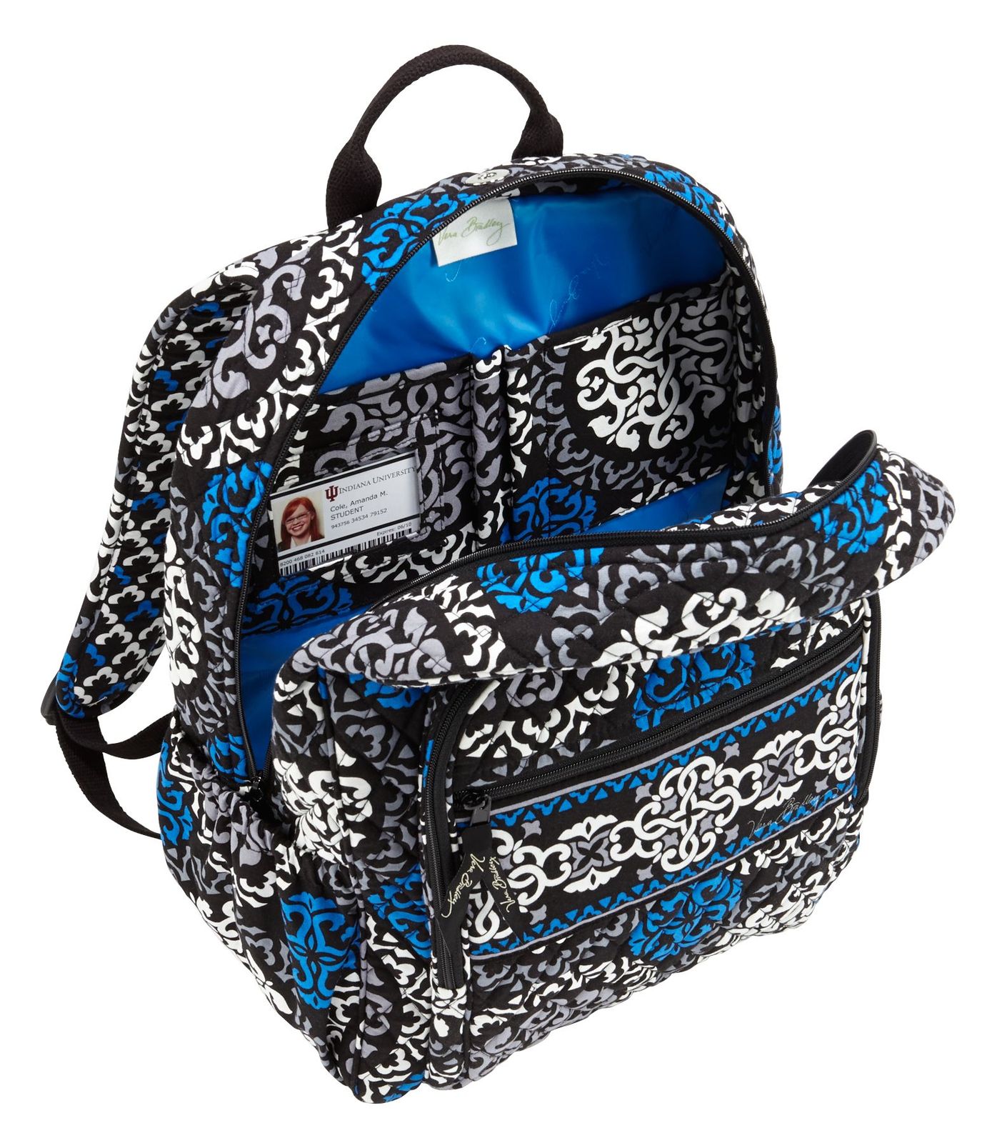 Vera Bradley VB Campus Backpack Canterberry Cobalt - Handbags & Purses