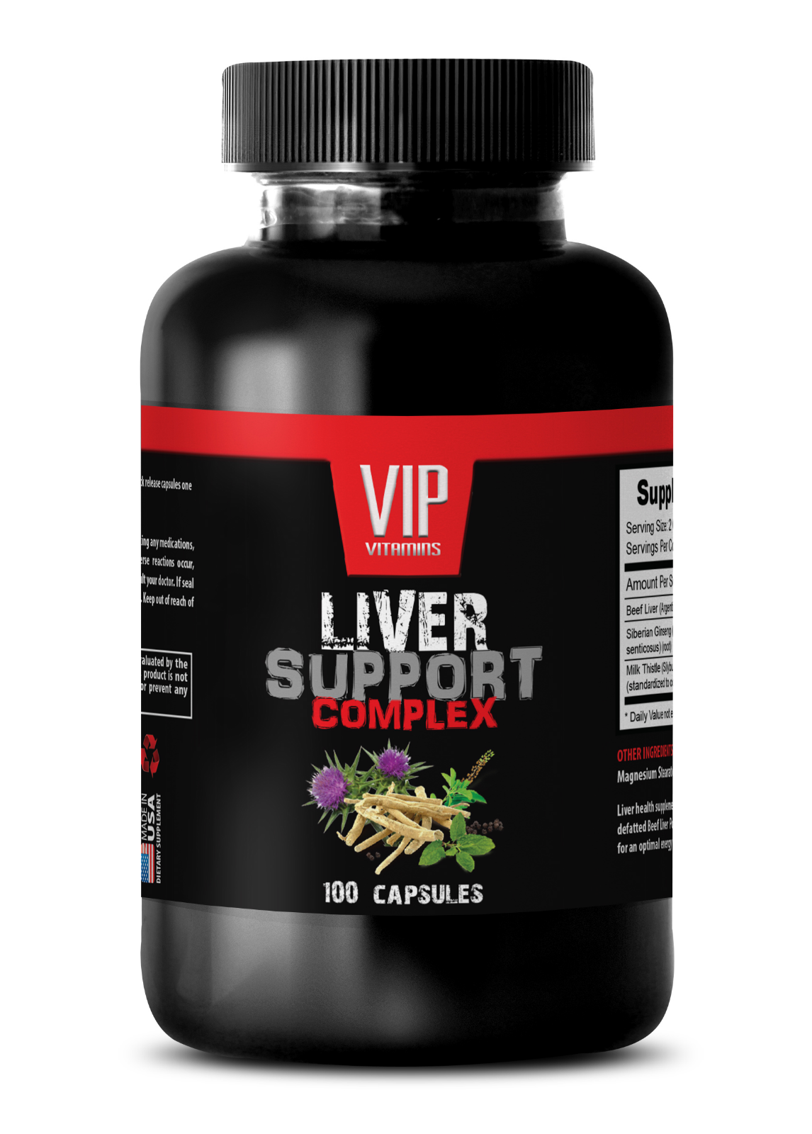 liver detox for women LIVER COMPLEX 1200MG ginseng bulk supplements