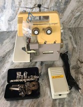 Bernette 203 Sewing Machine W Foot Pedal & Extra Tools/Parts-RARE VINTAGE-SHIP24 - $483.88