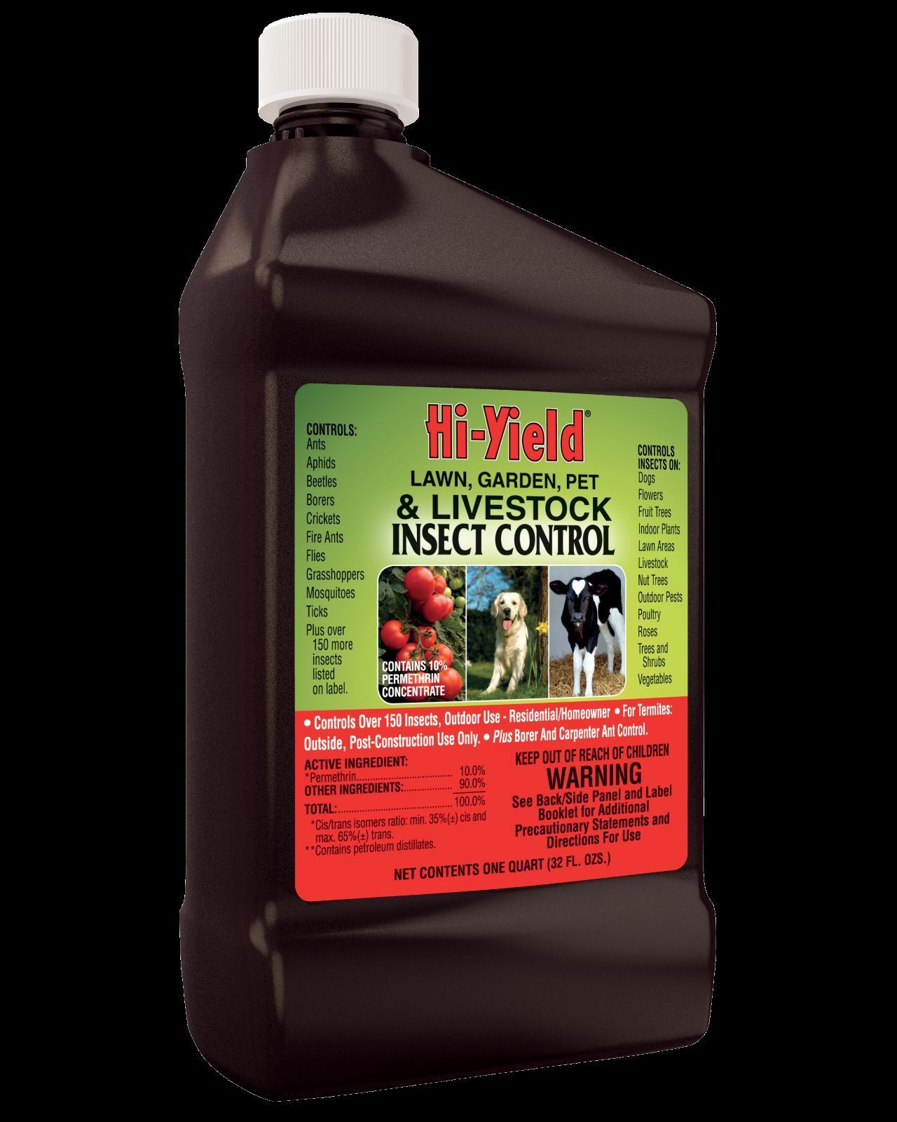 Lawn Garden Pet Livestock Insect Control Insecticide 32 oz Permethrin