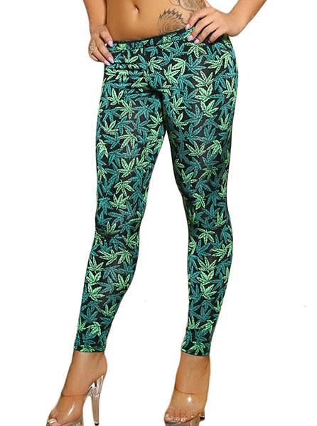 Marijuana Print Leggings Marijuana Clothes and 50 similar items