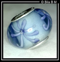 BLUE GLASS Charm Bead - $30.00