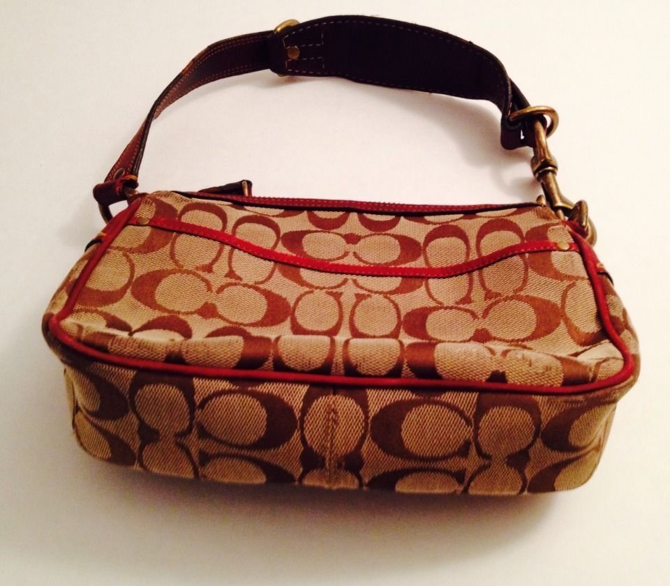 Vintage Coach Handbag Brown Tan Leather and 50 similar items