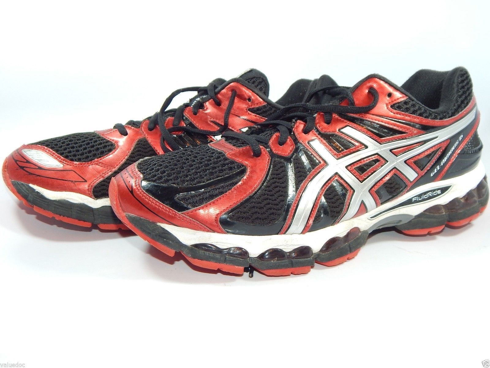 asics gel nimbus  15 mens red