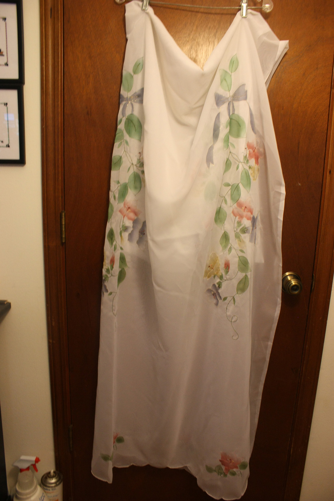 Jc Penney White Sheer Floral Window Curtain And Similar Items