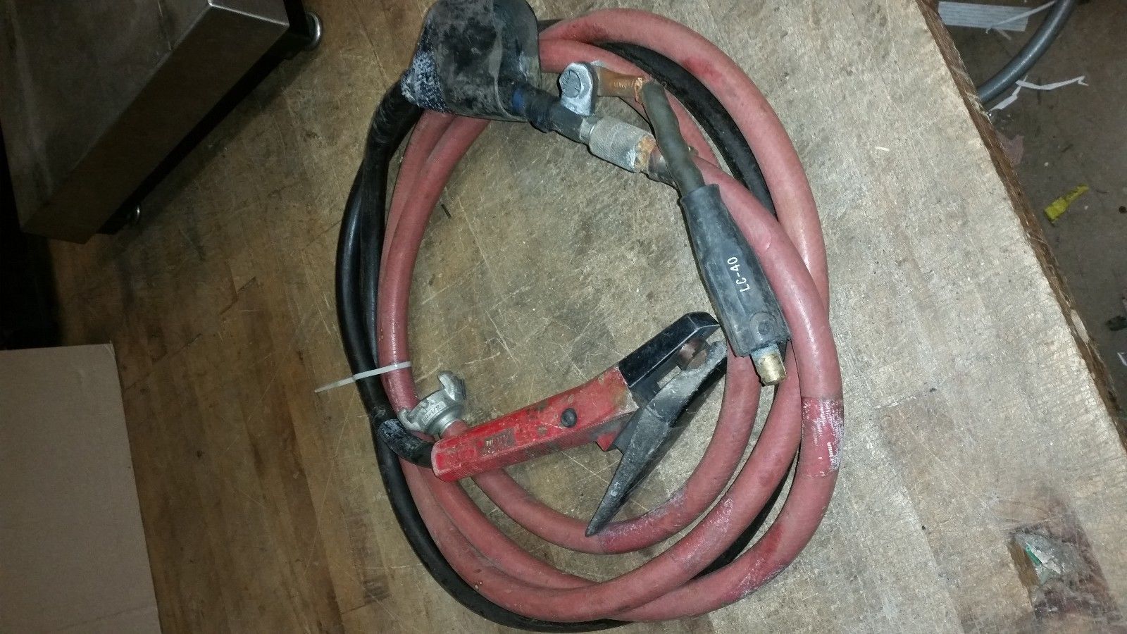 ARCAIR K4000 CARBON ARC ELECTRIC AIR GOUGING TORCH & AIR LINE ADAPTER 3