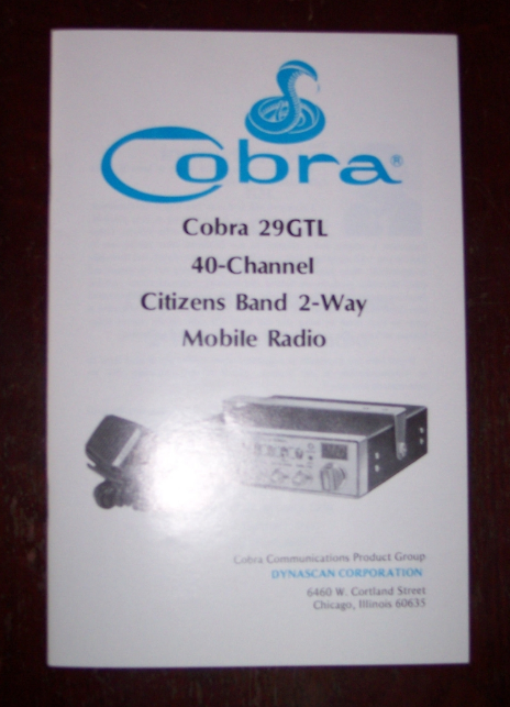 Cobra CB Service and Operator Manuals Library PDF KE3GK CDROM 