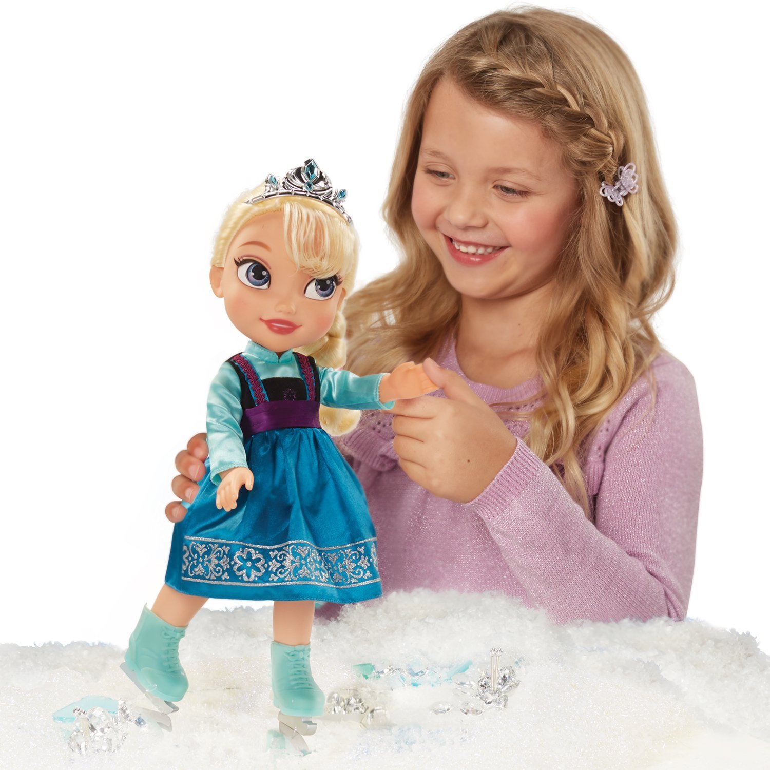 ice skating elsa doll