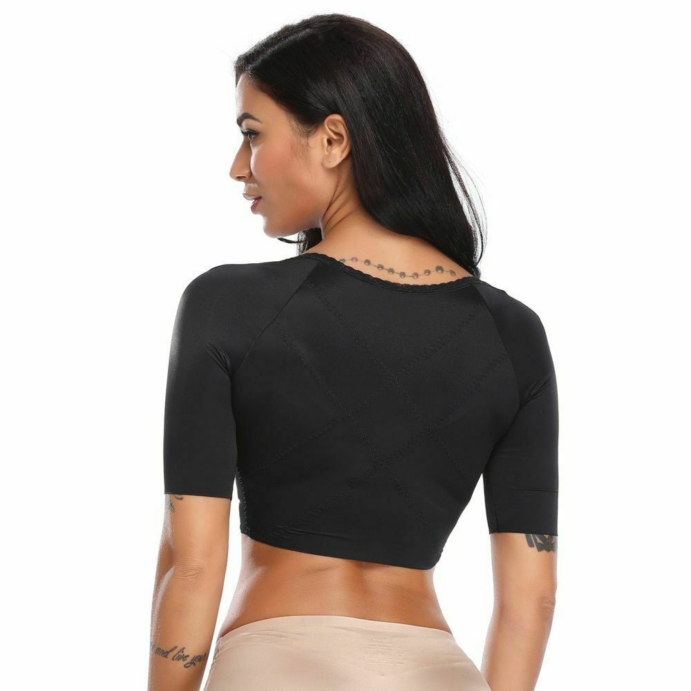 Arm Compression Sleeves Post Surgery Top Body Shaper for Women Posture Corrector - Shapers