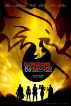 Dungeons &amp; Dragons Movie Poster Chris Pine Jason Wong Art Film Print 24x... - $10.90+