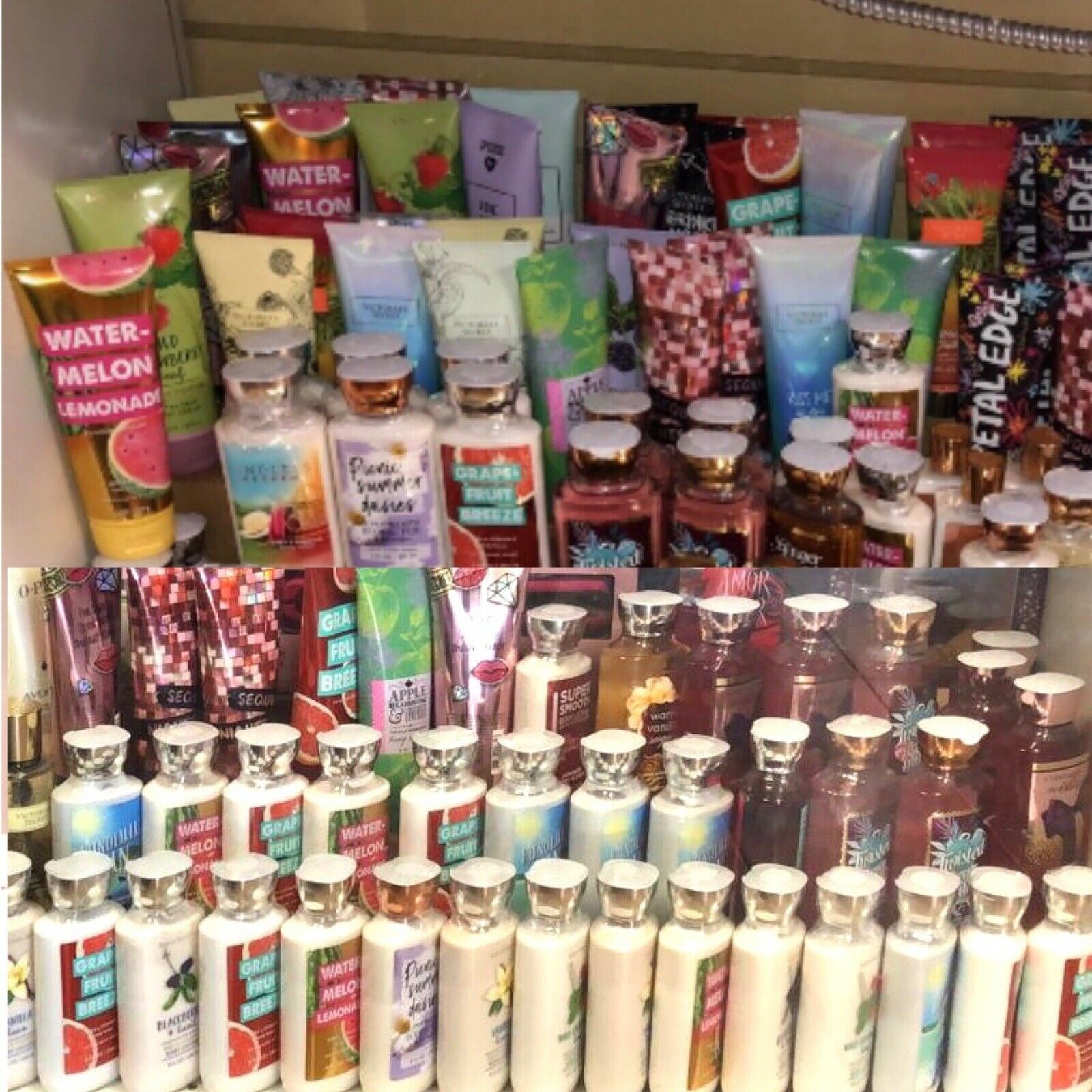 Wholesale Bath and Body Works Lot Of 100 Pcs Body Lotion Body Mists