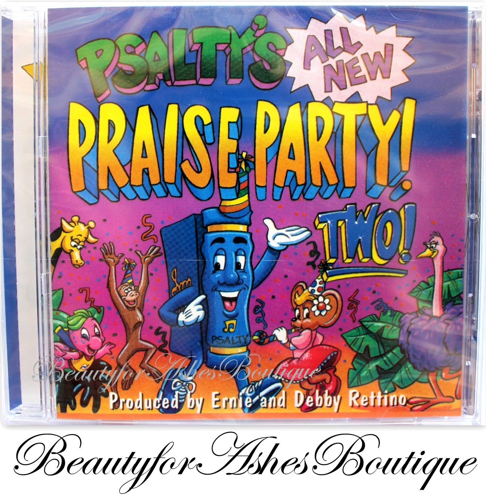 Psalty Kids Praise Party Two! 2 Singalong Fun Christian Anointed ...