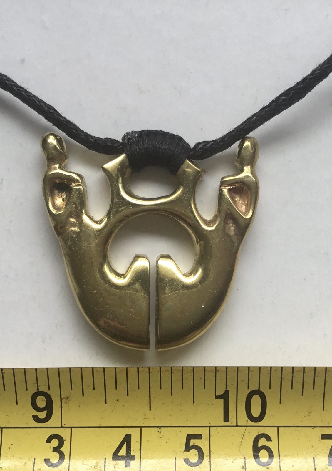 Philippine Ifugao tribal Brass Fertility pendant bulul rice gods ...