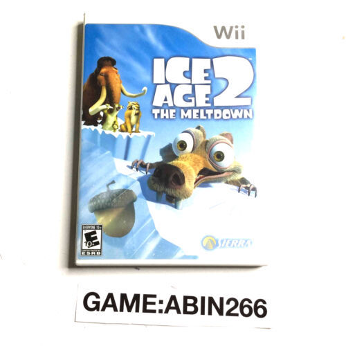 Ice Age 2 the Meltdown Nintendo Wii - Video Games