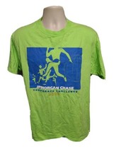 2007 JP Morgan Chase Corporate Challenge Adult Large Green TShirt - $19.80