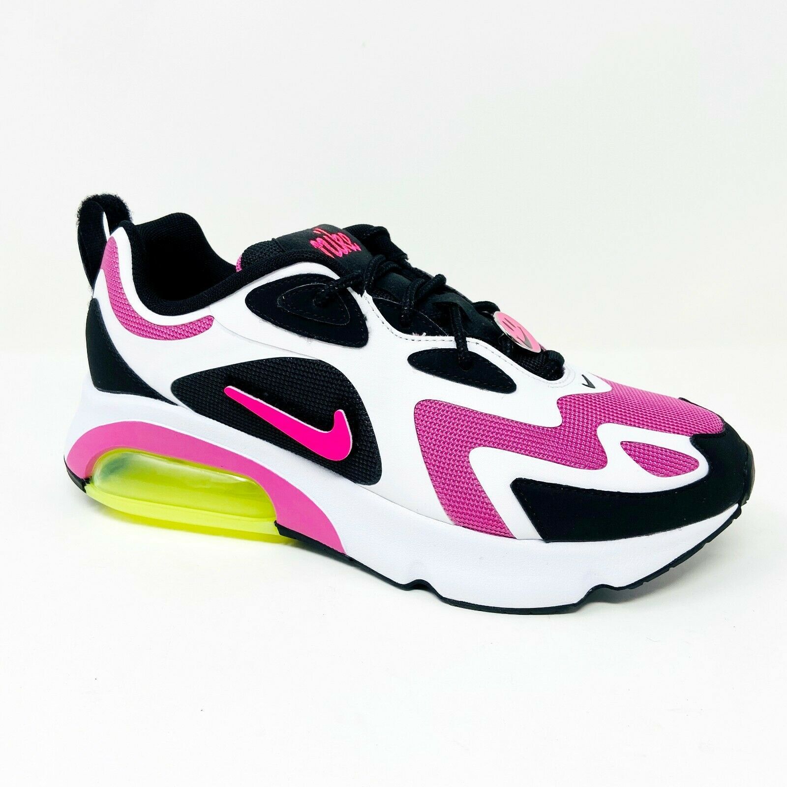 Nike Air Max 200 White Black Pink Have a Nice Day Womens Sneakers CU4745 001