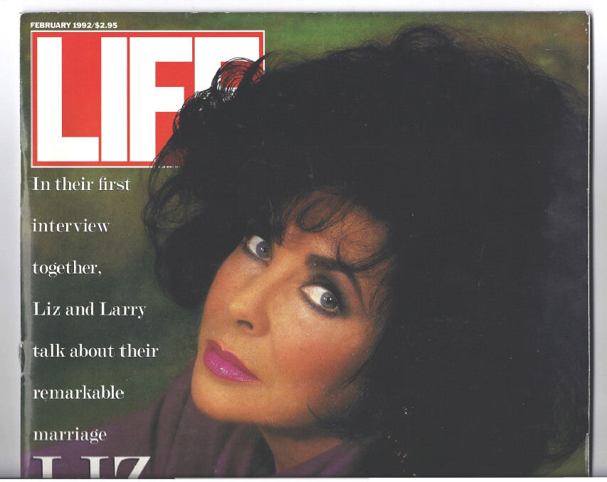 LIFE Magazine Celebrities, Musicians, Liz Taylor, Gerard d'Aboville photos 1992 - $29.99