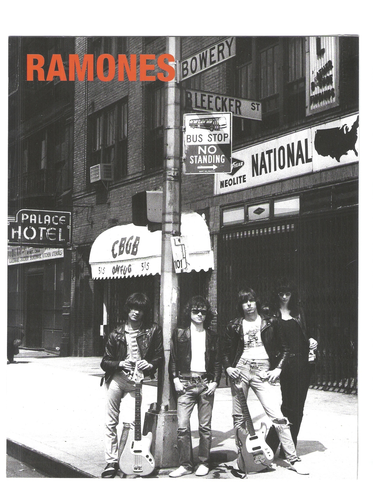 Ramones Joey Ramone CBGB Vintage 11X14 Color Punk Music Memorabilia ...