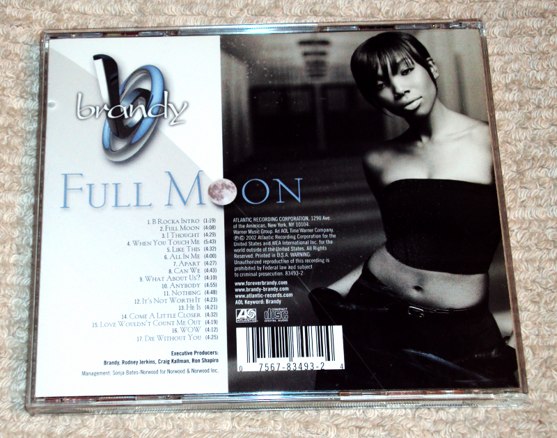 Brandy Full Moon CD 17trks CDs