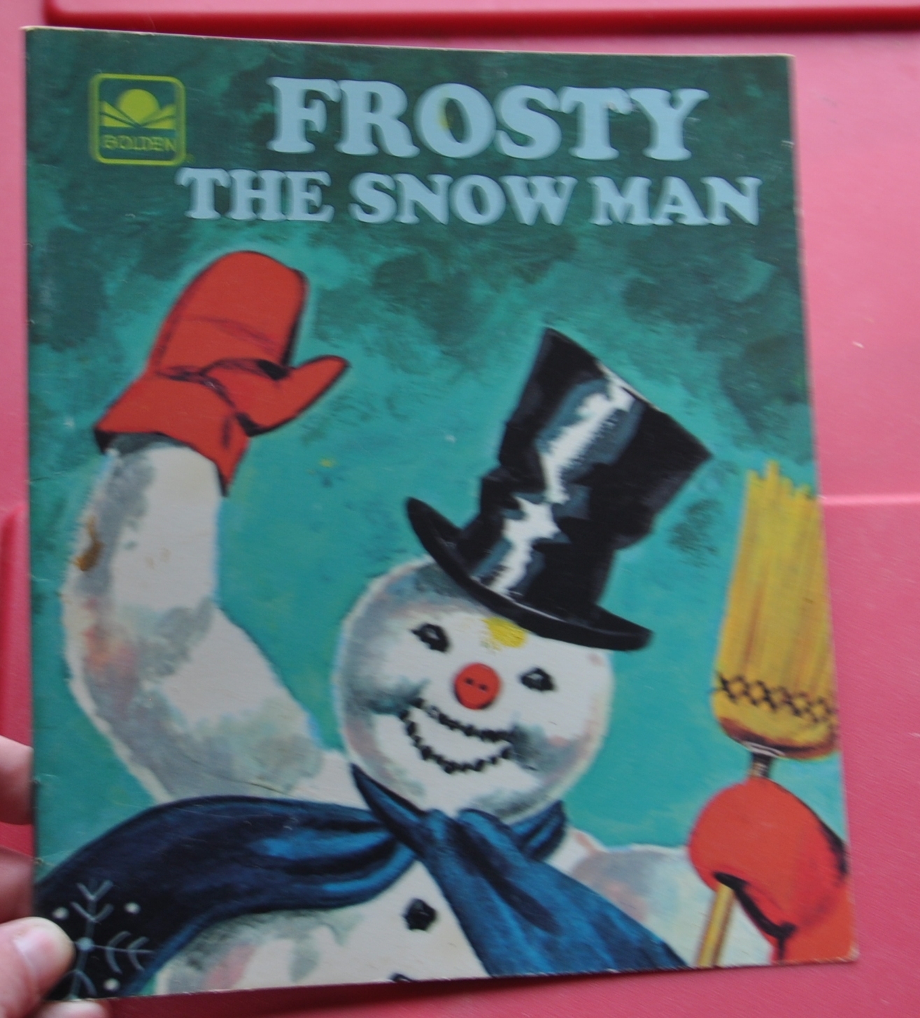 Frosty The Snowman Little Golden book by Annie North