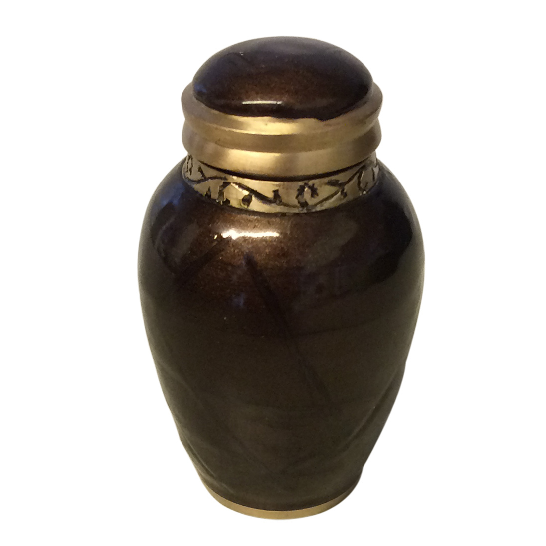 Blessing Bronze Small Keepsake Urn, Cremation Urns for Ashes