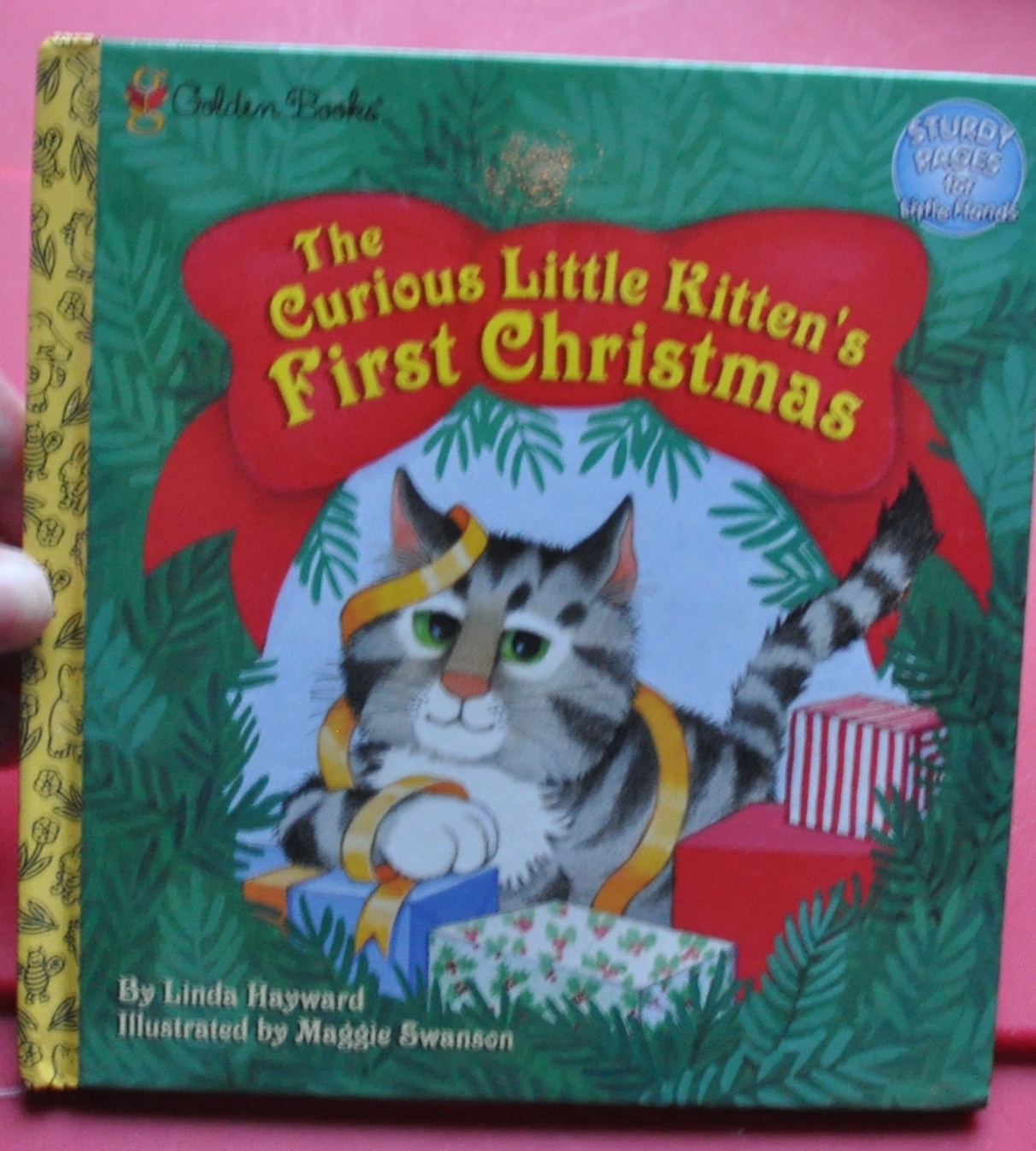 RARE Golden Book for cat lovers Curious Little Kitten's First