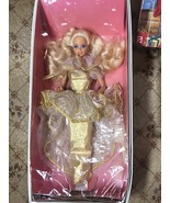 Mattel FAO Schwarz Golden Greetings Barbie 1989 NRFB #7734 New in Box - $59.40