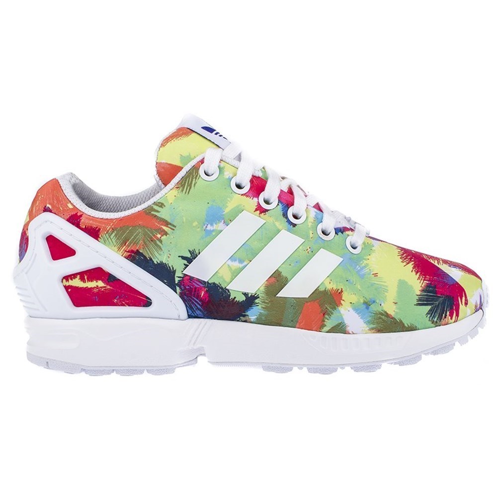 Adidas Shoes ZX Flux Palm Trees, S82823 - Athletic