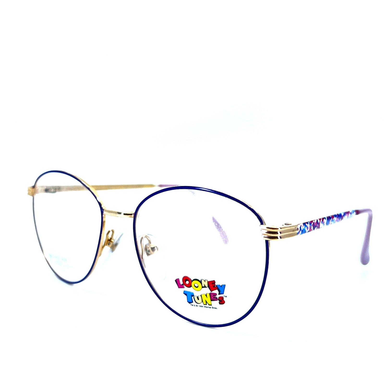 Looney tunes B020 FESTIVAL LAV MARINE Eyeglasses Round gold Purple 50