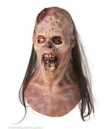 Deluxe Realistic Halloween Costume Maggot Buffet Zombie Horror Mask Crea... - £44.69 GBP