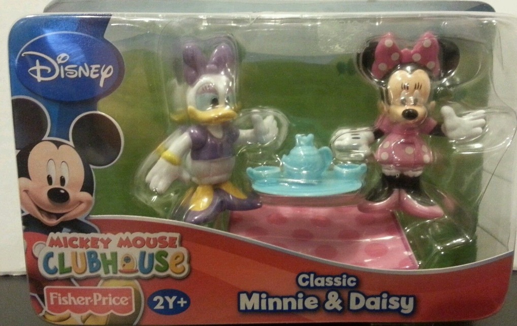 Fisher Price Mickey Mouse Clubhouse Classic Minnie & Daisy Figures w ...