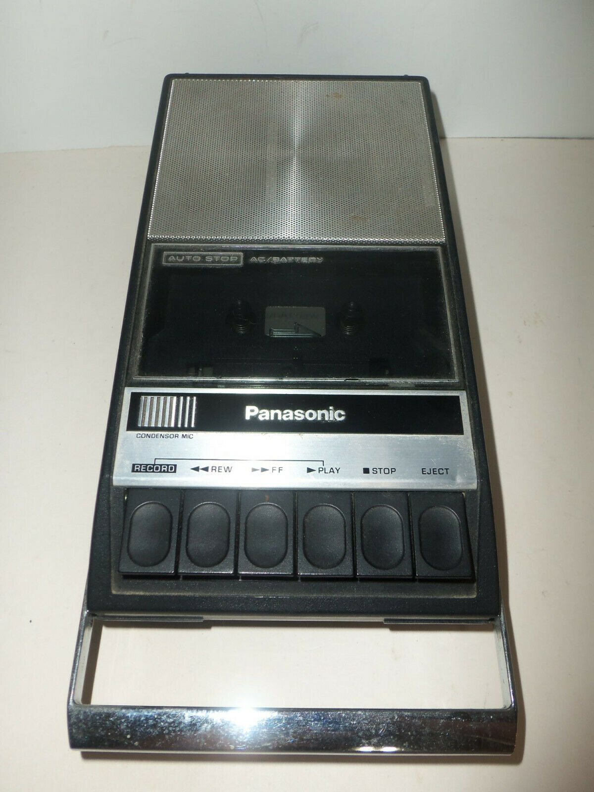 Vintage Panasonic Portable Cassette Tape Recorder Player Rq 309s Works Vintage Cassette Decks 9365