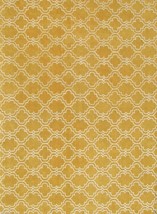 SCROLL TILE LEMON YELLOW 9&#39; x 12&#39; HANDMADE  PERSIAN  STYLE 100% WOOL ARE... - $799.00