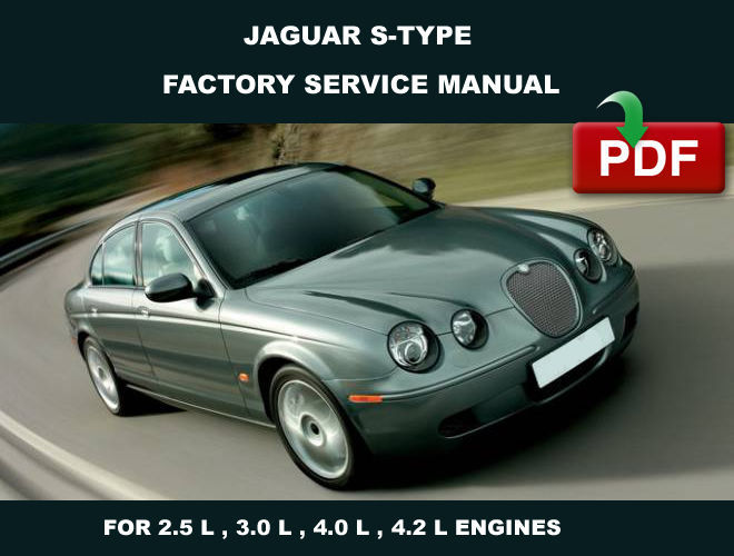 2000 Jaguar S Type Workshop Manual Free Download