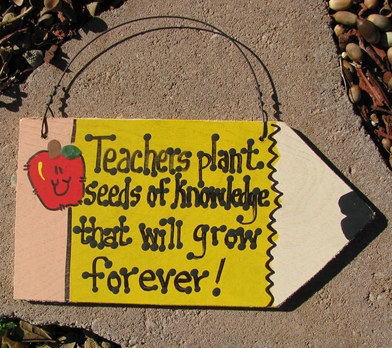 Teacher Gifts Wood  Pencils 29 Teachers Plant Seeds
