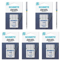 25 Schmetz Jeans Denim Sewing Machine Needles 130/705H-J Size 110/18 - $29.99