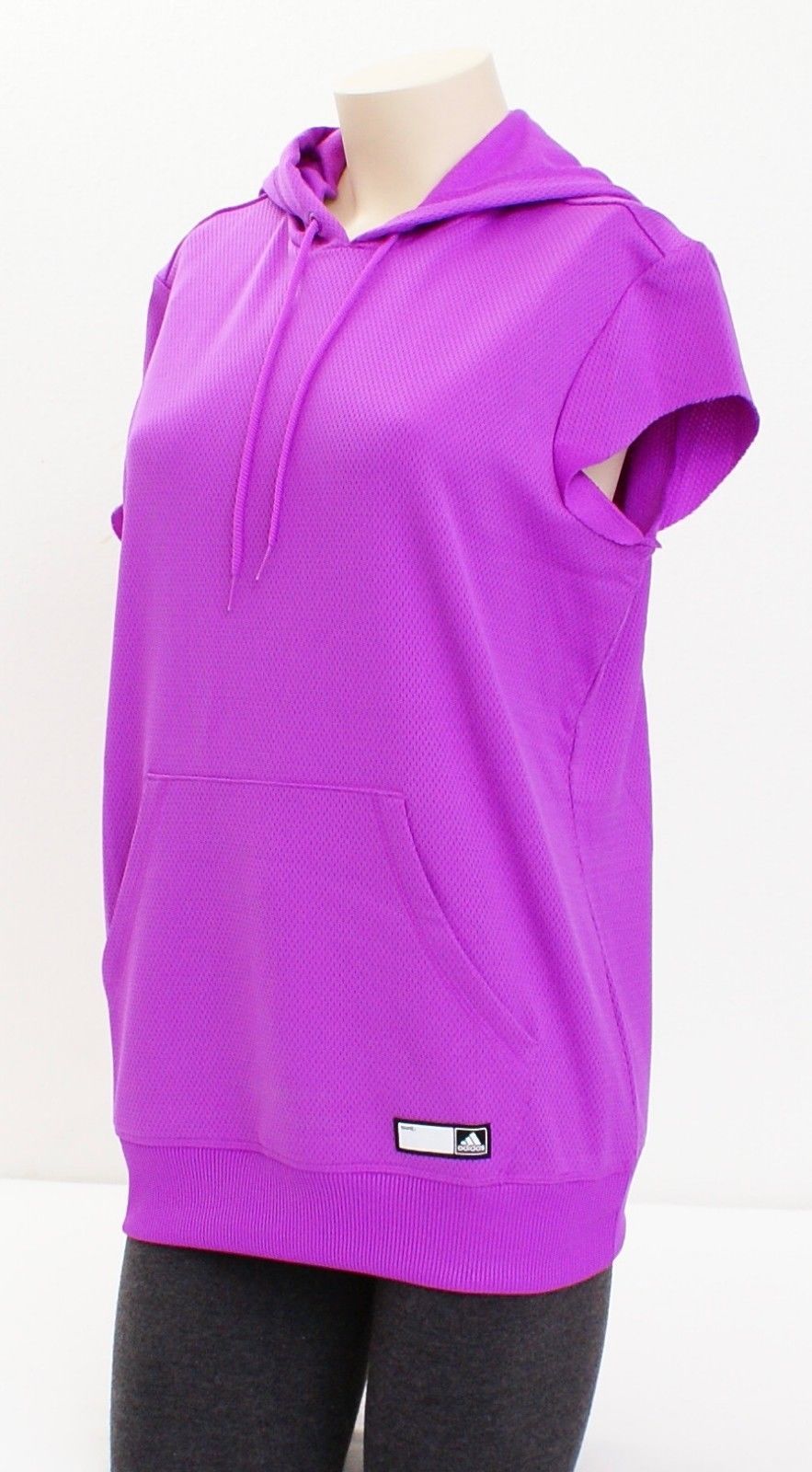 adidas sport hoodie short sleeve