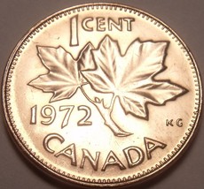 Gem Unc Canada 1972 Maple Leaf Cent~We Have Canadian Coinage~Free Shipping - $2.54