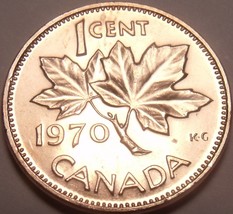Gem Unc Canada 1970 Maple Leaf Cent~We Have Canadian Coinage~Free Shipping - $2.54