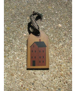 Primitive Wood Tag  31599H - Salt box House  - $1.95